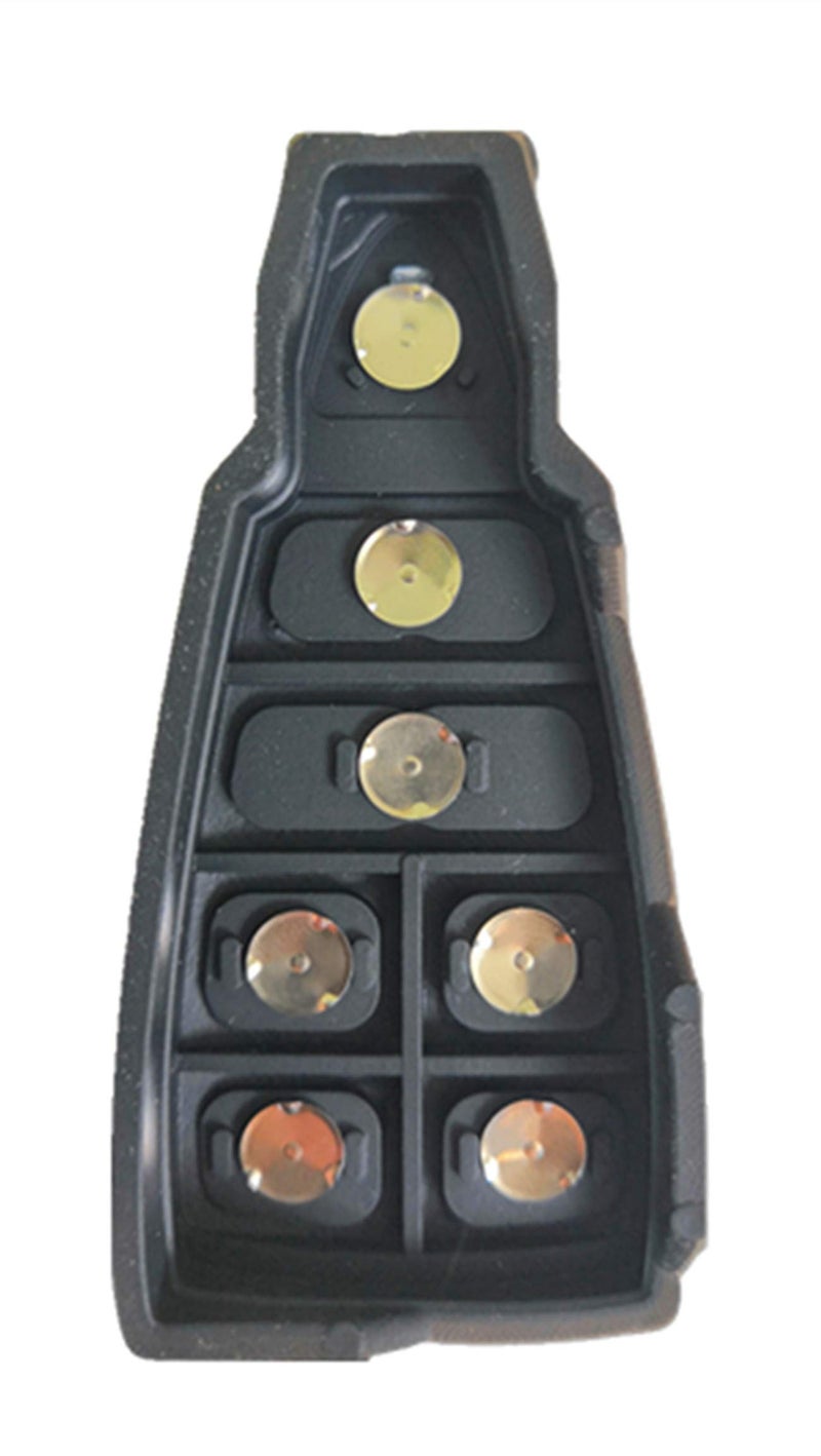 KAWIHEN Key Fob Skin Replacement for 2008-2015 Town and Country 2008-2019 Dodge Grand Caravan IYZ-C01C M3N5WY783X 56046708AB - Image 2